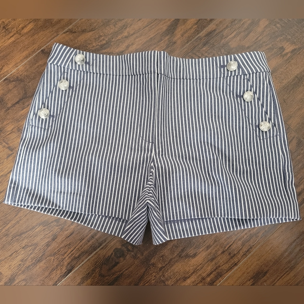 NWT Loft Striped Sailor style shorts